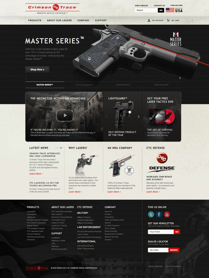 Web design inspiration